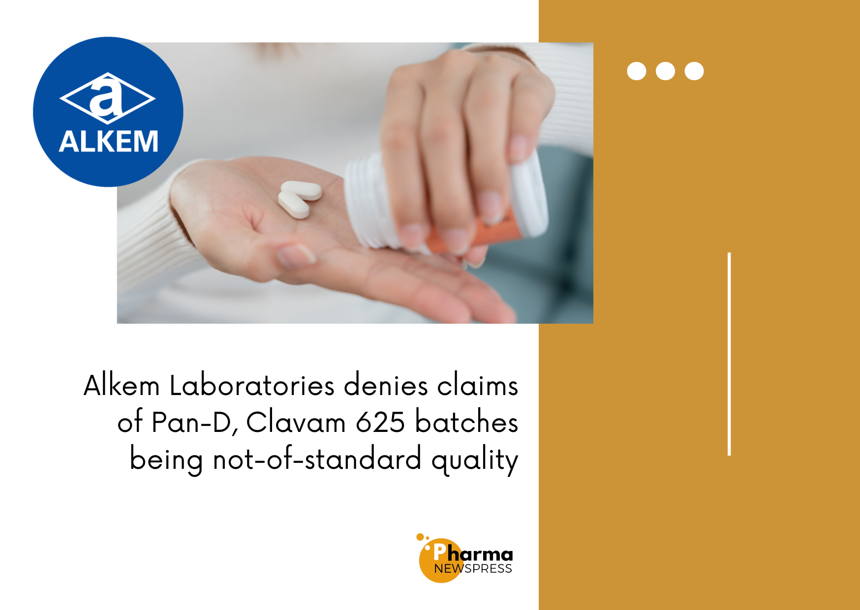 Alkem Laboratories denies claims of Pan-D, Clavam 625 batches being not-of-standard quality